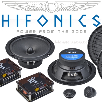 Hifonics Titan TRX6.2C 16,5cm 2-Wege-Kompontensystem TRX-6.2C